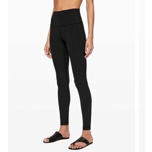 Lululemon Wunder Under High-Rise Tight 29" Full-On Luxtreme Black Size 16 EUC